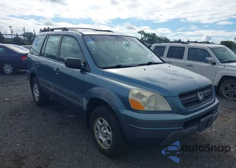 2005 Honda Pilot Lx z USA, uszkodzony, nr VIN 2HKYF18185H551226